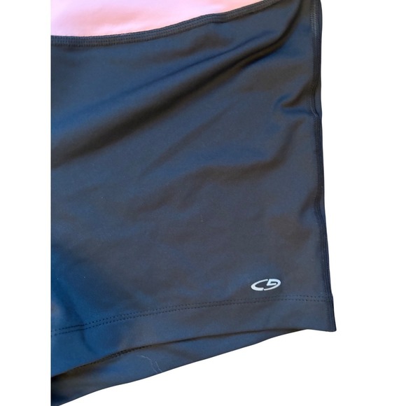 Champion‎ Women's Activewear Shorts Pink Waistband Athletic Gym Workout - Picture 3 of 4